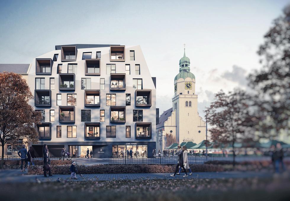 Rynek Wildecki 3 - nowy projekt Ultra Architects